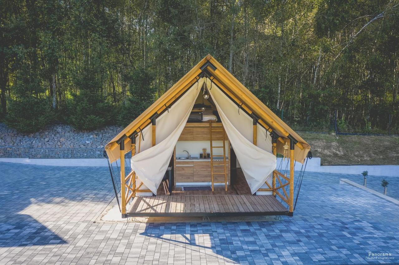 Готель Glamping Pod Gwiazdami Pietrusza Wola Екстер'єр фото